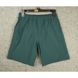 Myles Apparel Athletic Shorts Men M Green Performance 8" Woven Water Reistant
